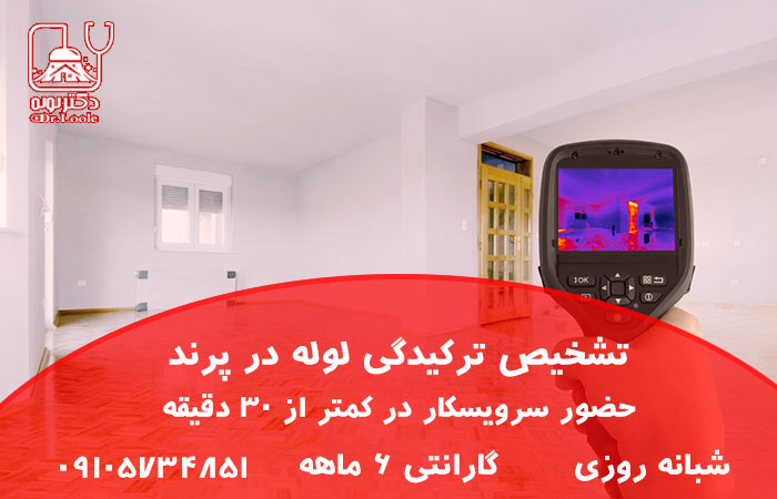 تشخیص ترکیدگی لوله در پرند